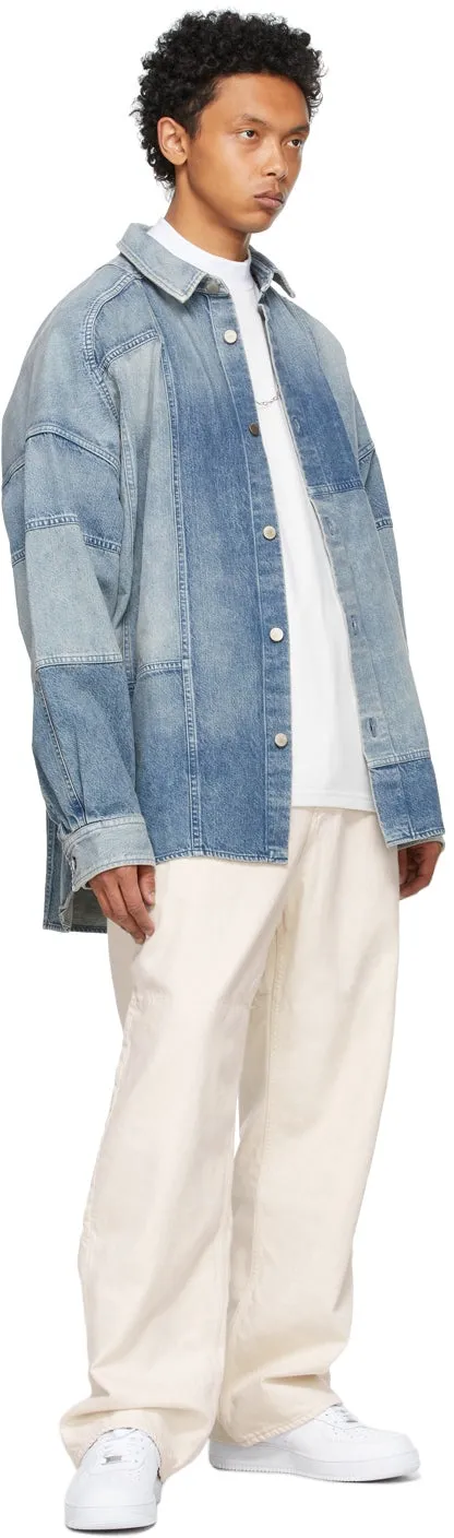 AMBUSH Off-White Oversized Drawstring Jeans