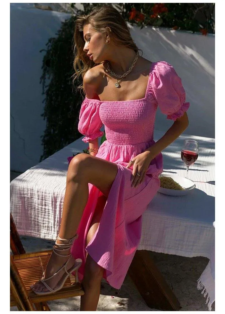 Casual Summer Off The Shoulder Dresses