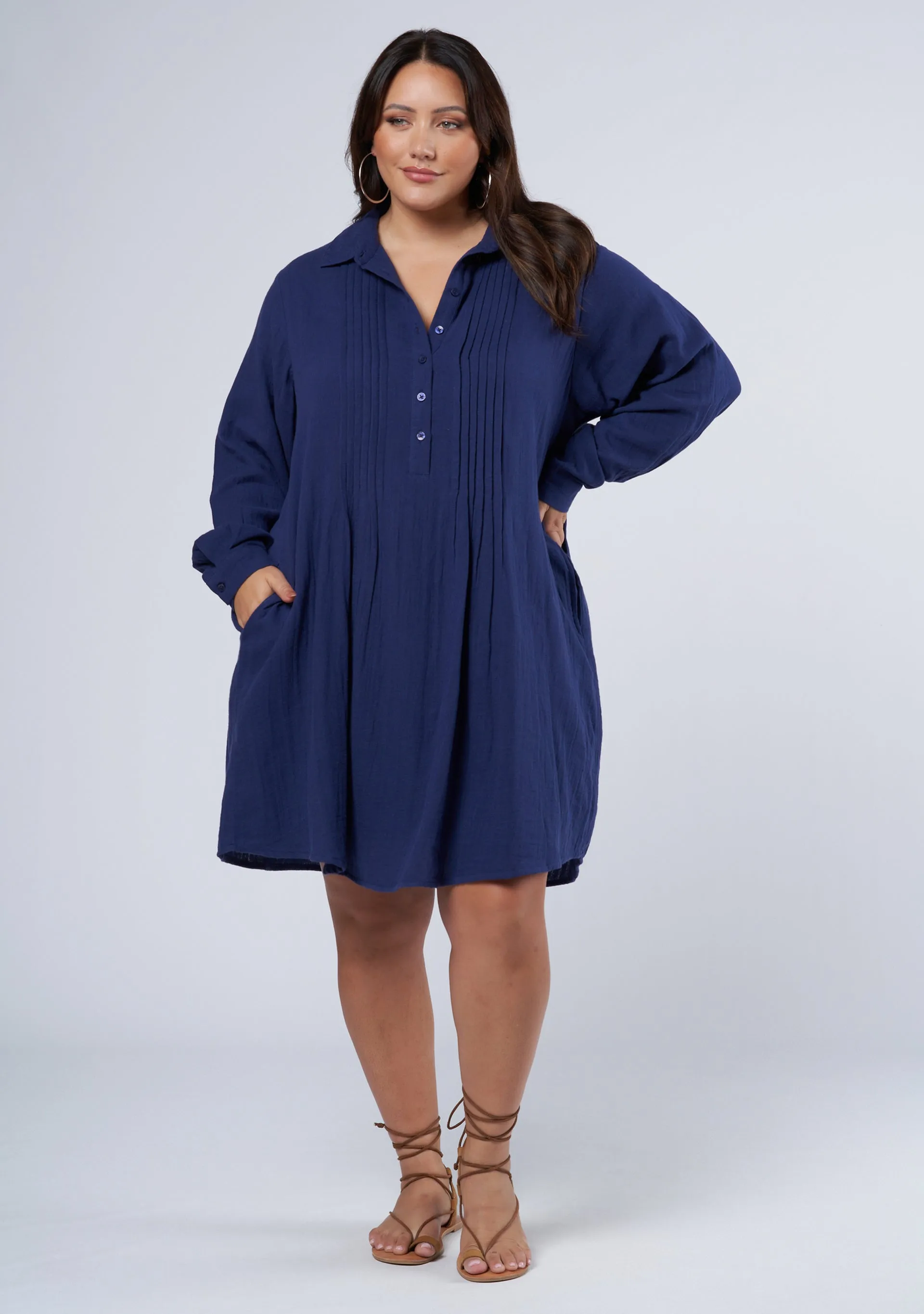 Colby Cotton Smock Dress