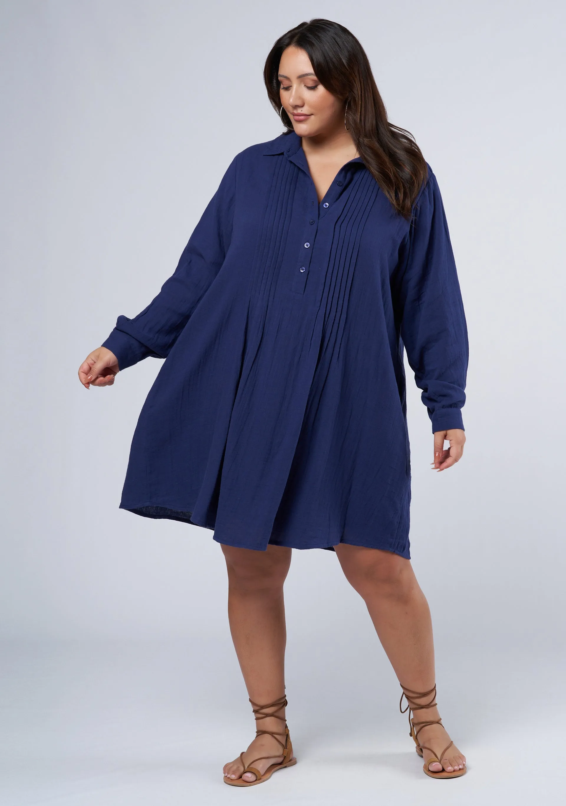 Colby Cotton Smock Dress