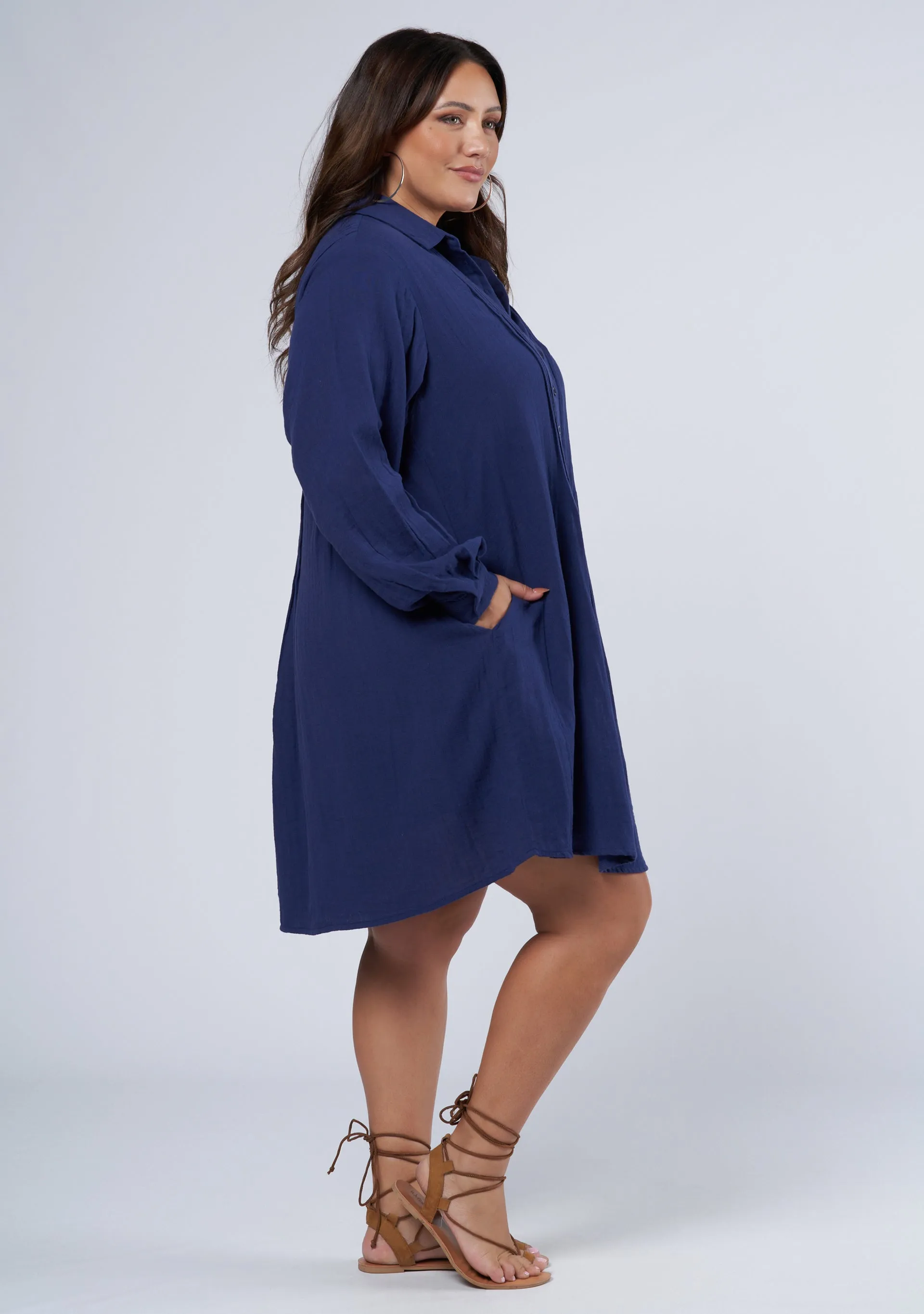 Colby Cotton Smock Dress