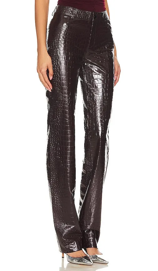 CULTNAKED Plum Boy Trousers in Burgundy