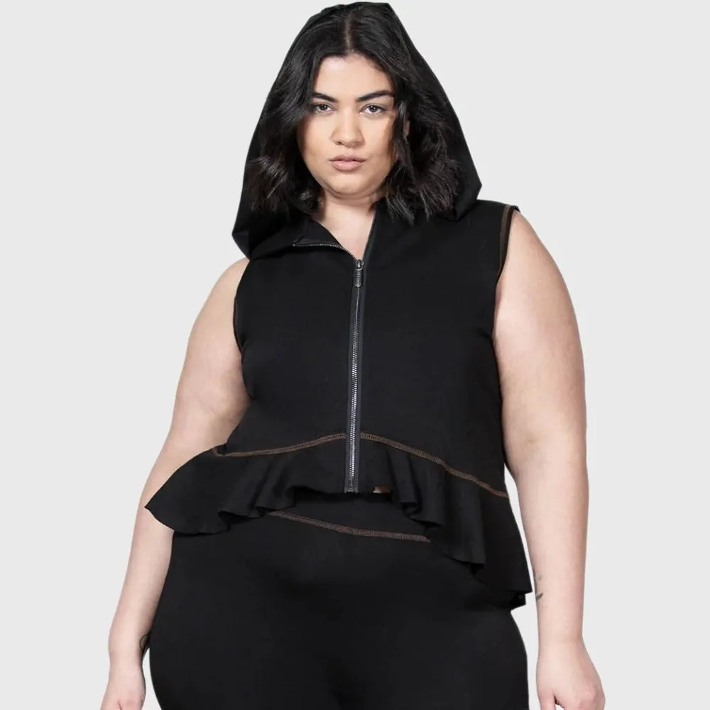 Furrows Hooded Top