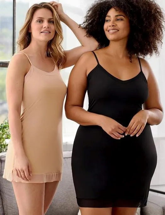 Montelle Intimates V Neck Full Length Slip