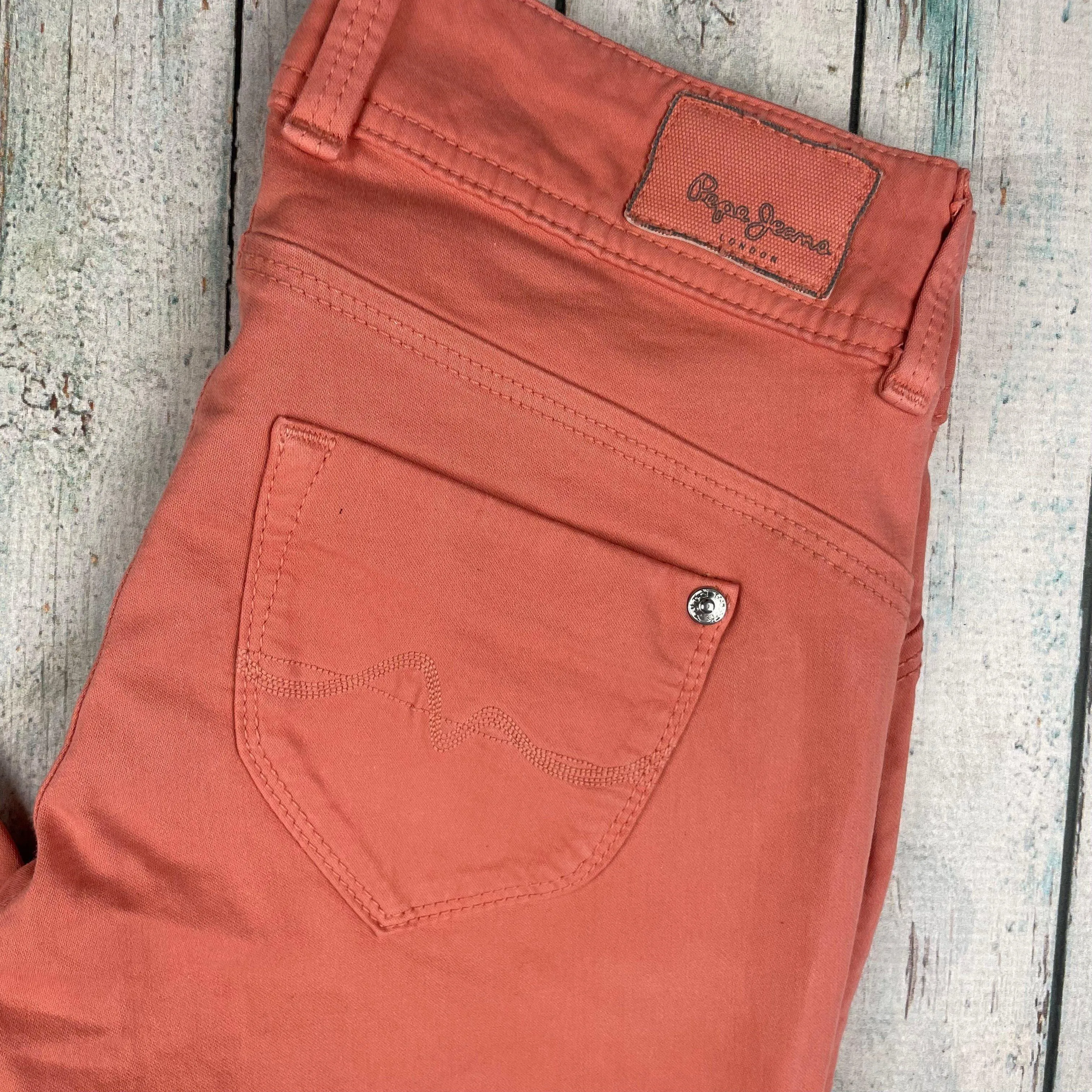 NWT - Pepe 'New Brooke' Ladies Stretch Sateen Jeans- Size 25/32