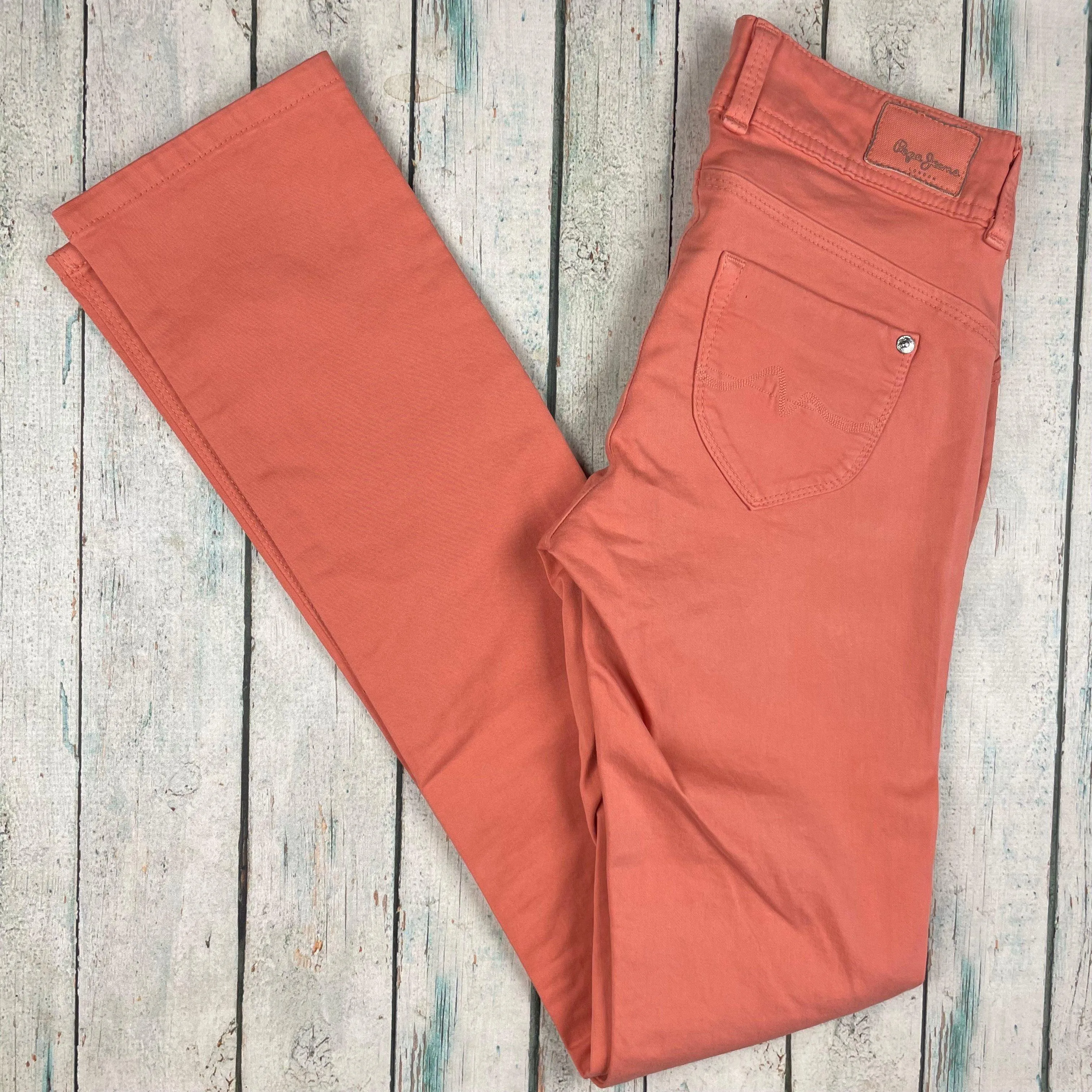 NWT - Pepe 'New Brooke' Ladies Stretch Sateen Jeans- Size 25/32