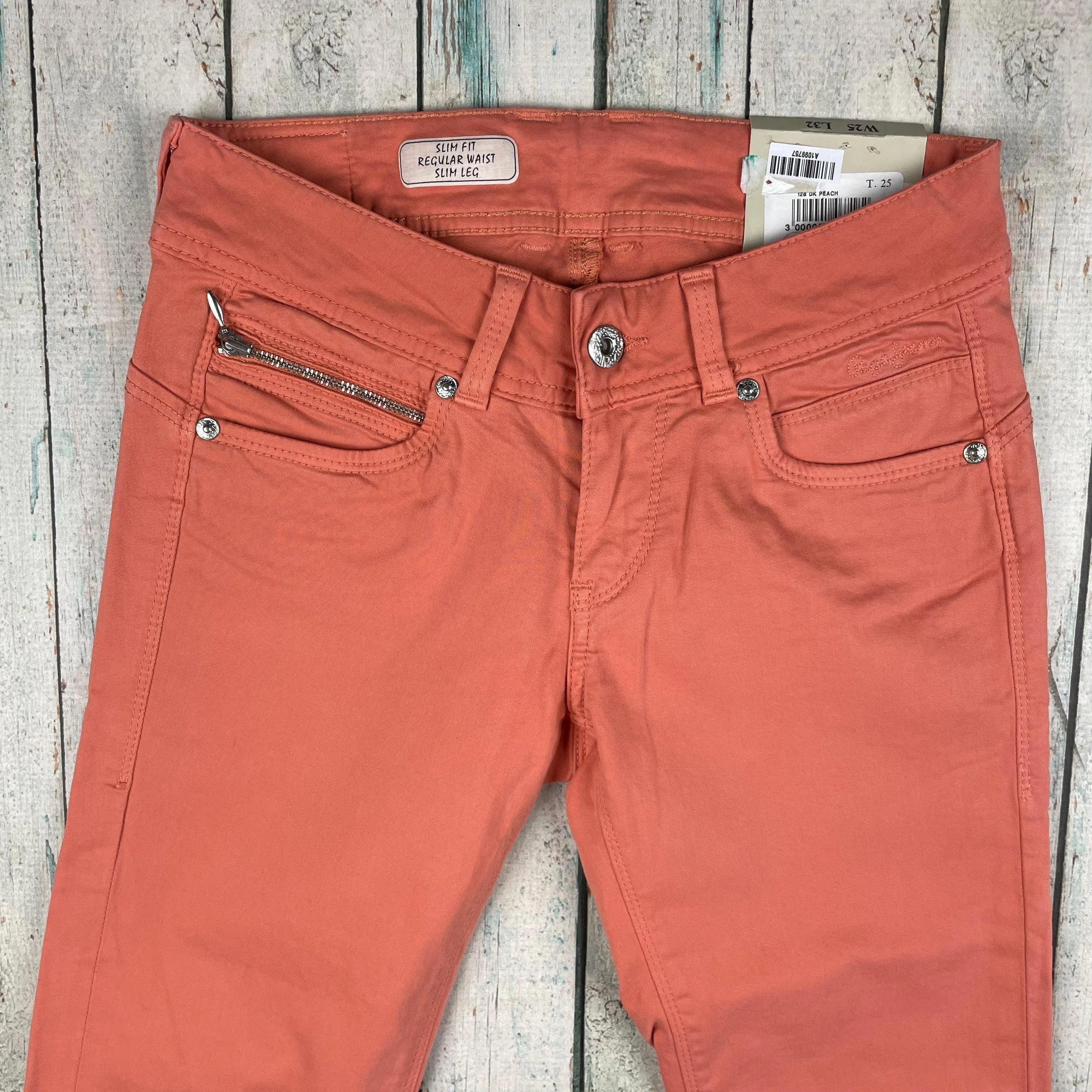 NWT - Pepe 'New Brooke' Ladies Stretch Sateen Jeans- Size 25/32