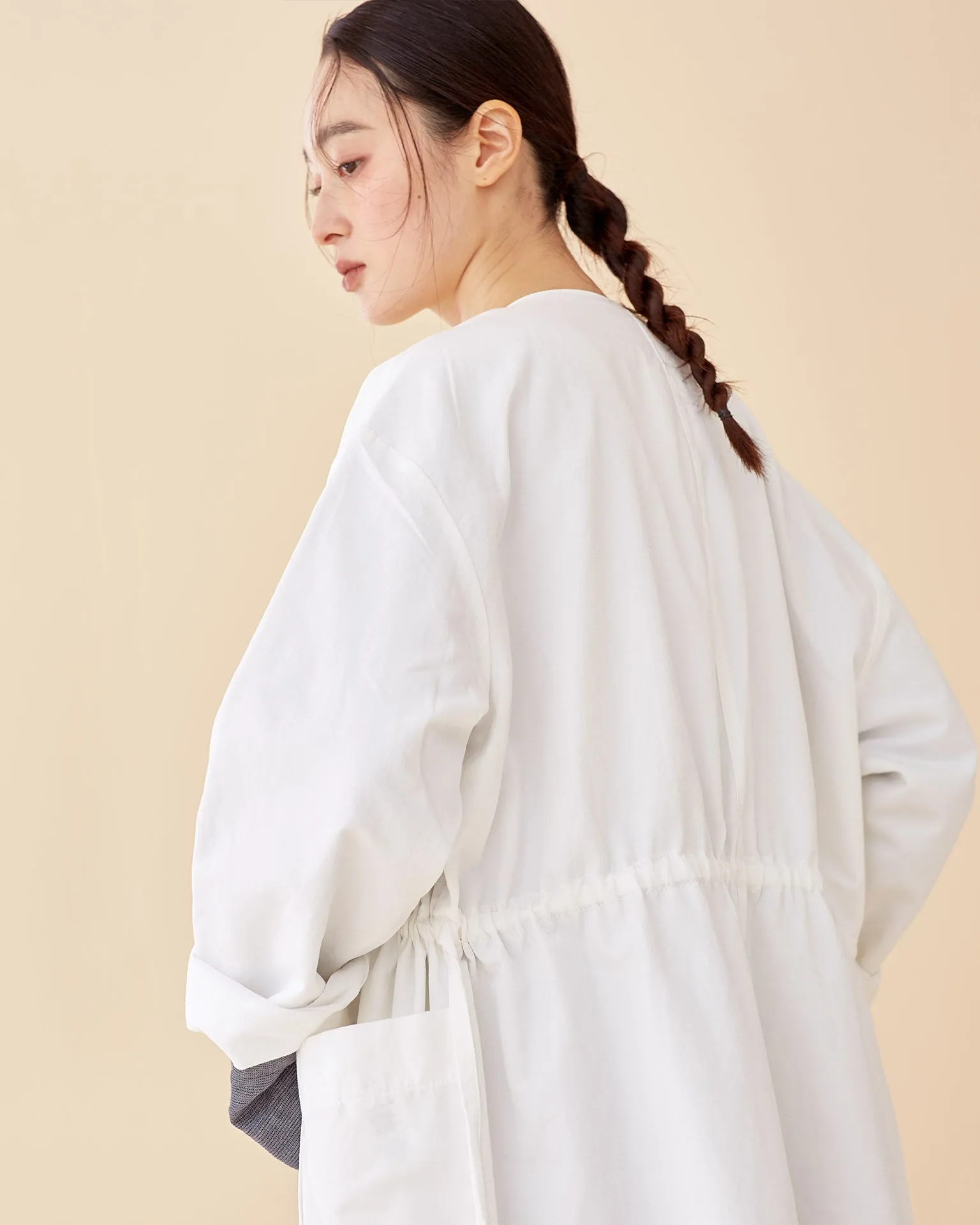 Off-White Reversible Robe