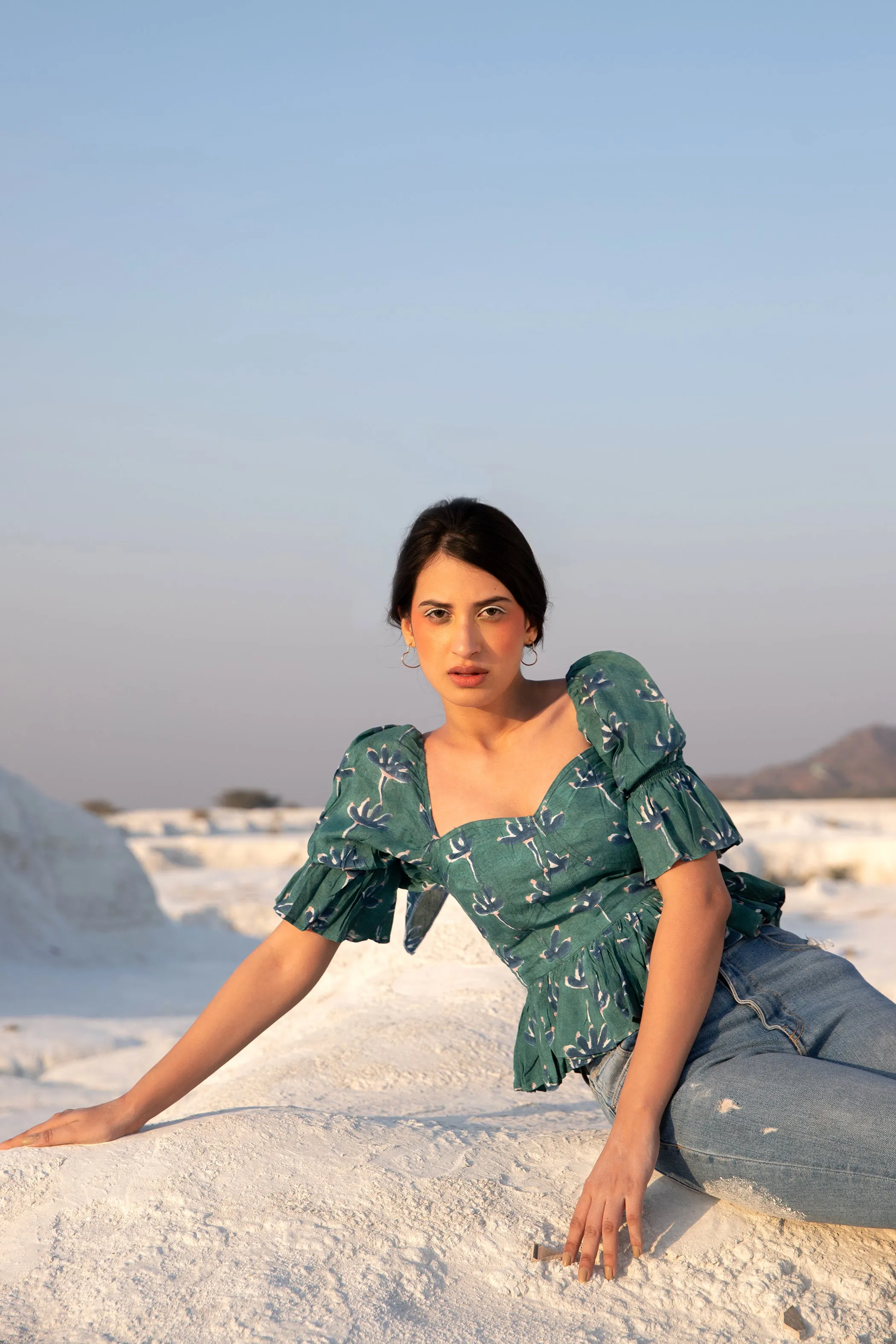 Olivia Peplum Top