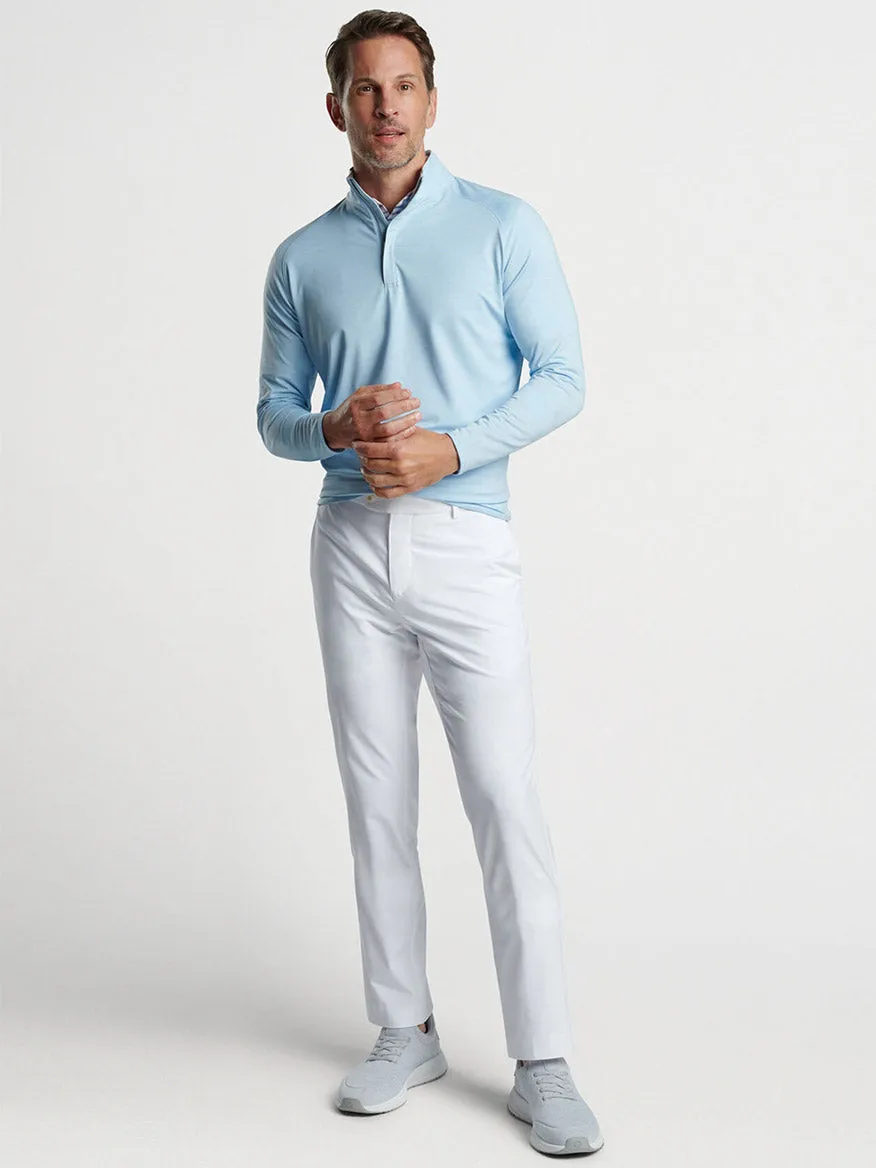 Peter Millar Stealth Performance Quarter-Zip in Blue Frost
